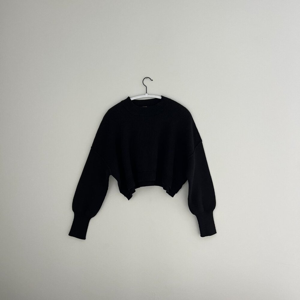 Free People Easy Street Crop Pullover